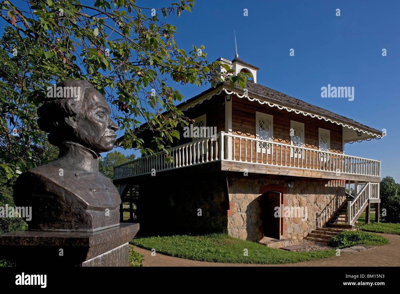 La Russia,Pushkinskie Gory,Pietrovskoye,Dominio di Alexander Pushkin famiglia Foto Stock