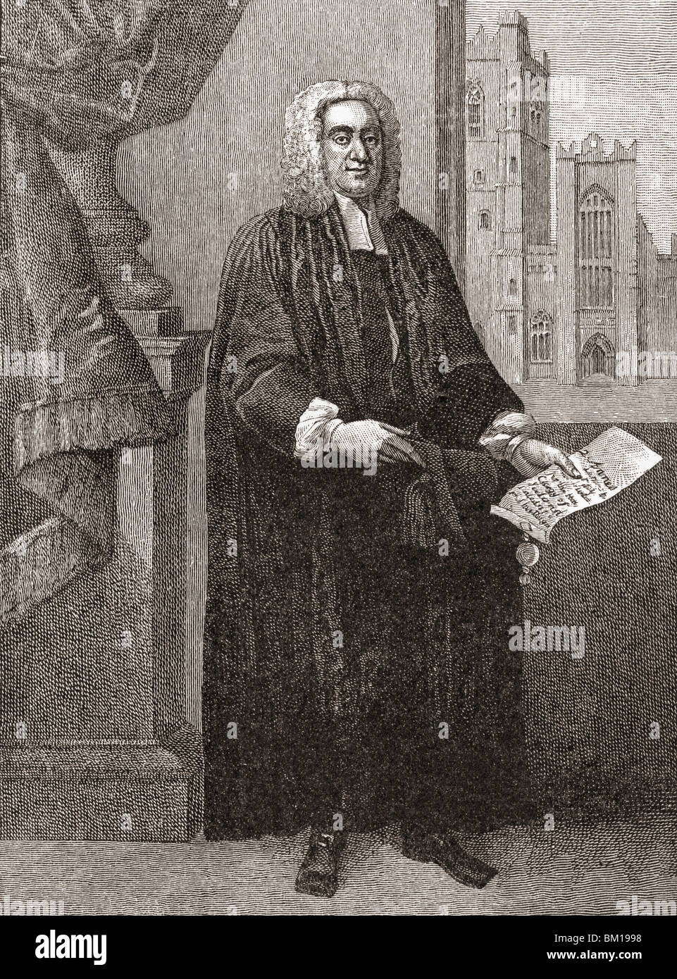 Jonathan Swift, 1667 -1745. Satiro anglo-irlandese, saggista, poeta, chierico, Decano della Cattedrale di San Patrizio Foto Stock