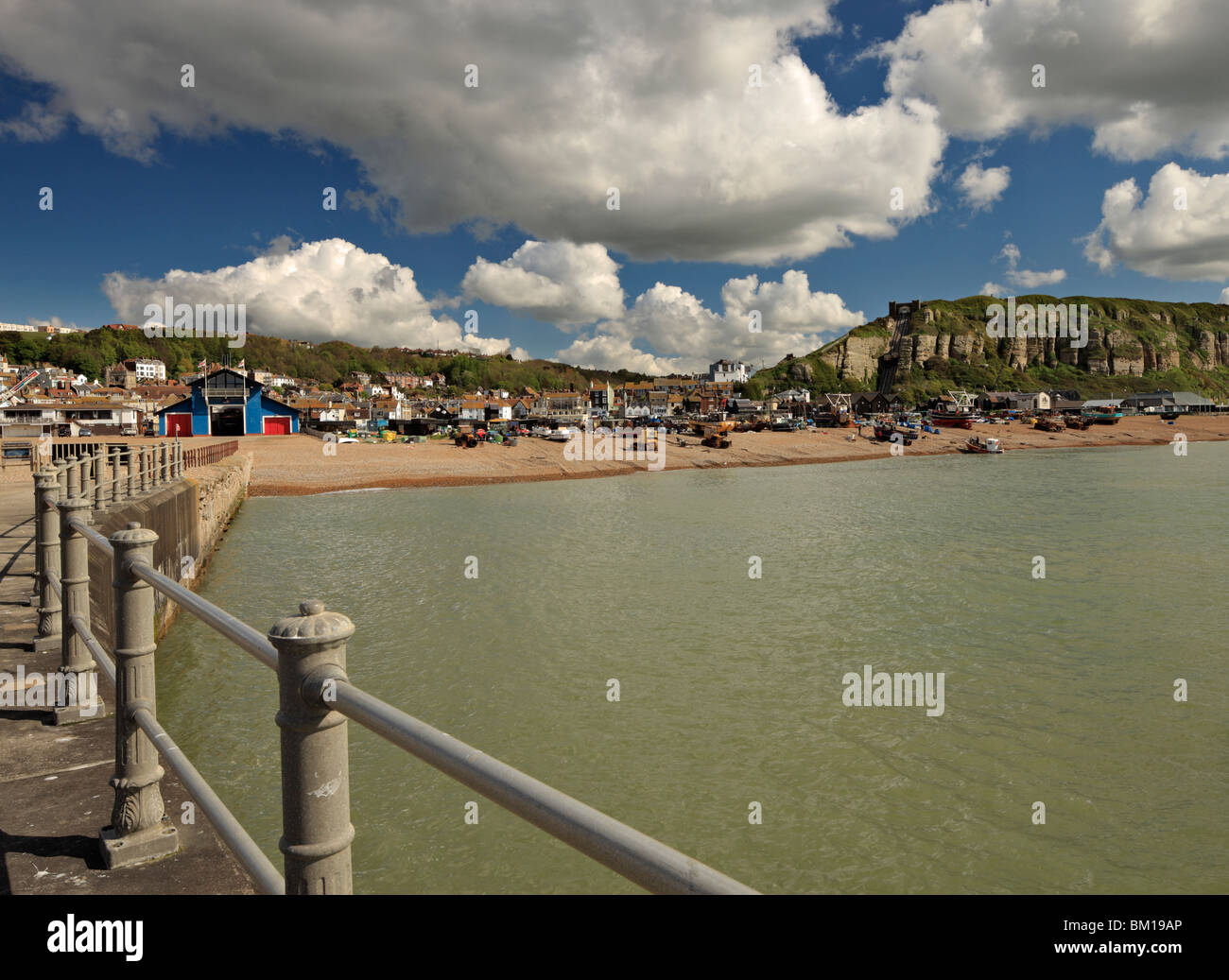 Stade di Hastings. Foto Stock