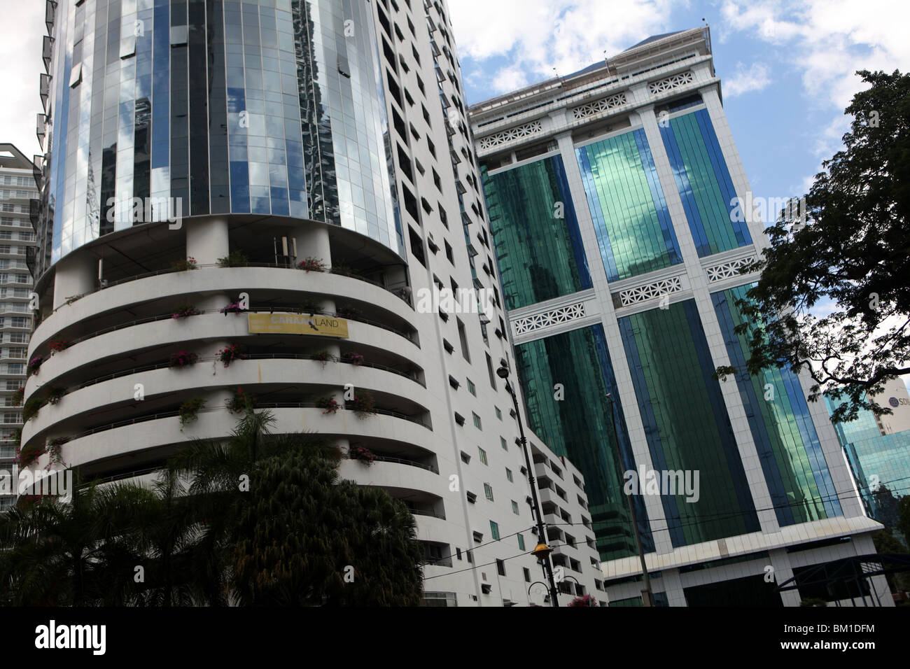 Uffici moderni e buildingsin Kuala Lumpur, Malesia. Foto Stock