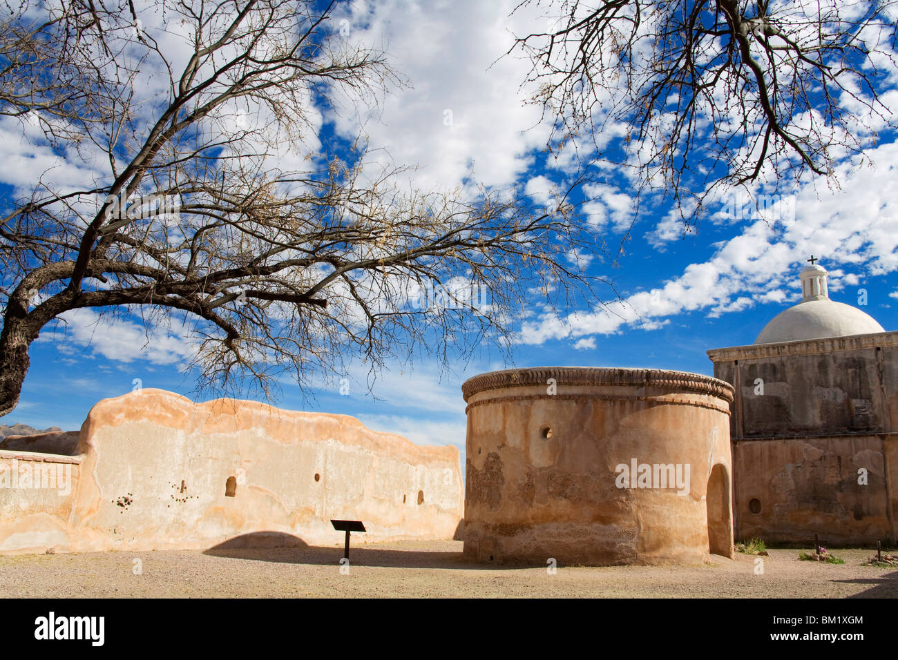 Tumacacori National Historical Park, maggiore Regione di Tucson, Arizona, Stati Uniti d'America, America del Nord Foto Stock