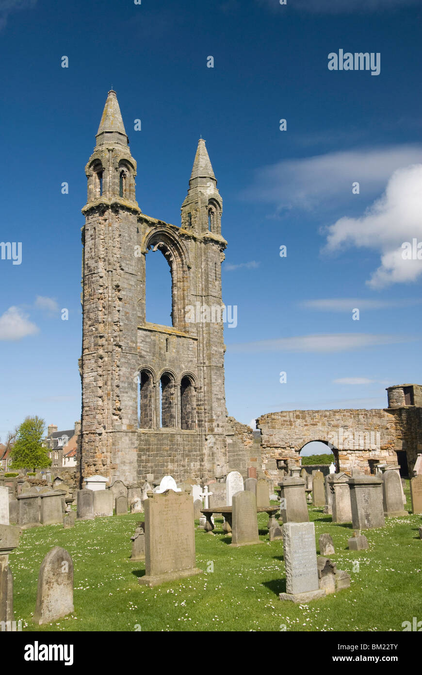 St Andrews cattedrale, Fife, Scozia, Regno Unito, Europa Foto Stock