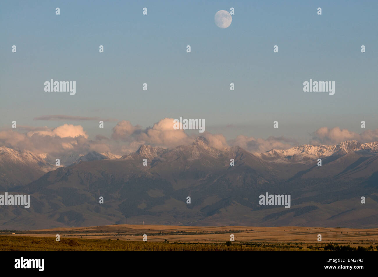 Central Tian Shan Mountain Range, Karkakol, Kirghizistan, Asia centrale Foto Stock