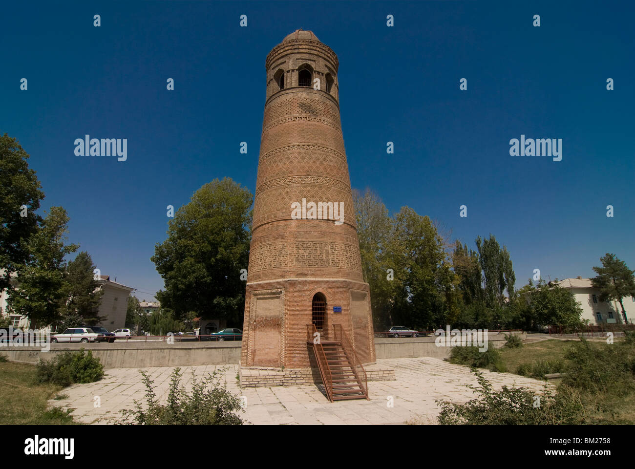 Edifici Kharkhanid, Ozgon, Kirghizistan, Asia centrale Foto Stock