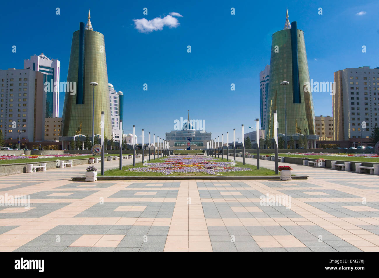 Palazzo Presidenziale ad Astana, Kazakistan, Asia centrale Foto Stock
