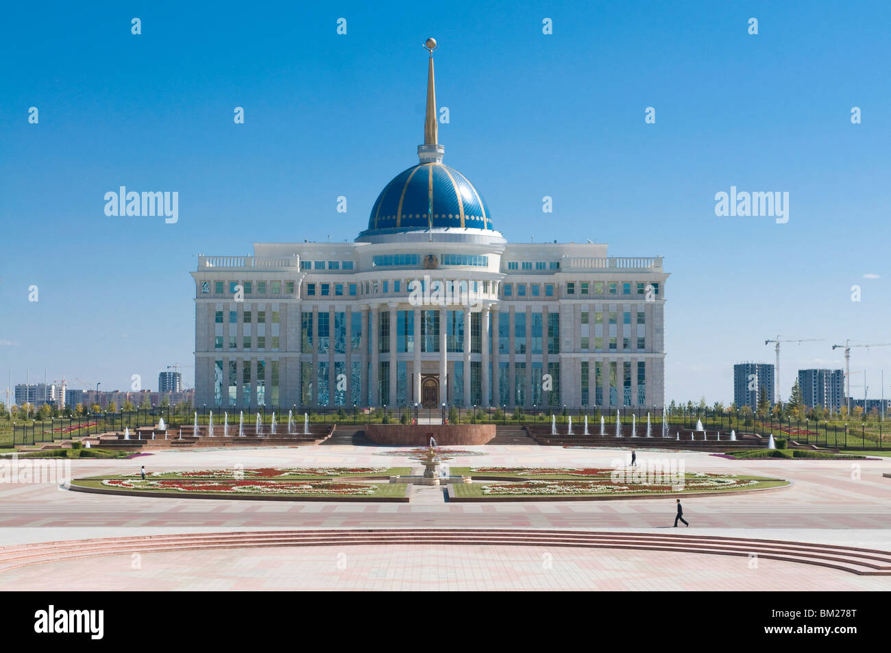 Palazzo Presidenziale ad Astana, Kazakistan, Asia centrale Foto Stock
