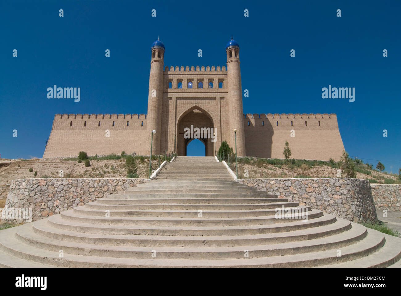 La moschea, Istarvashan, in Tagikistan, in Asia centrale Foto Stock