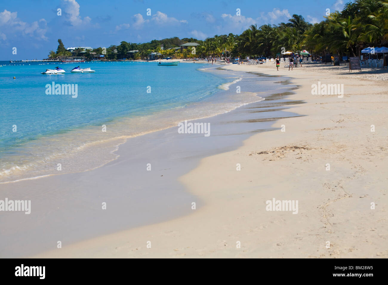 West Bay, Roatan, isole di Bay, Honduras Foto Stock