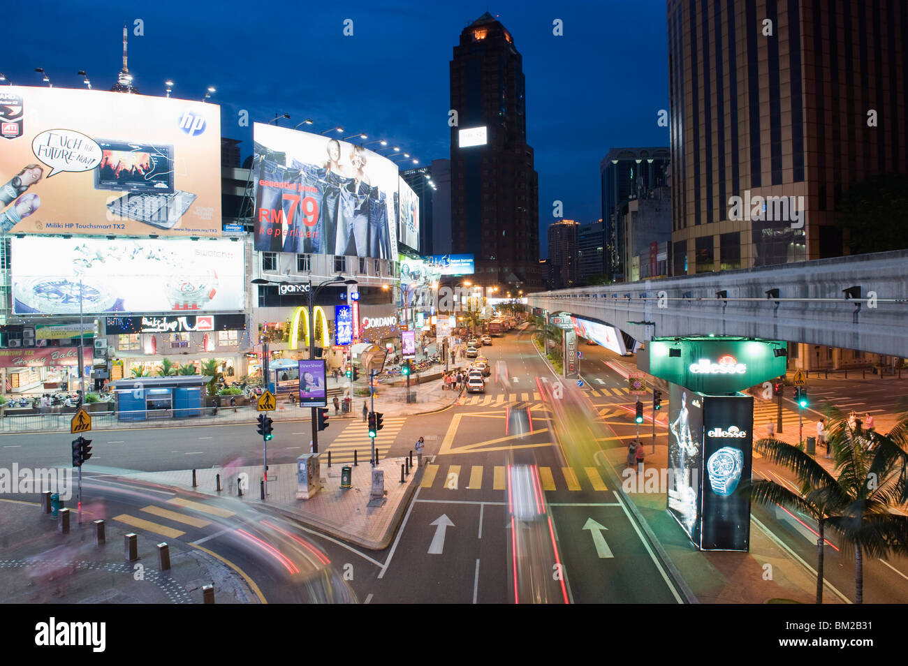 Bintang Walk, Bukit Bintang, Kuala Lumpur, Malesia, sud-est asiatico Foto Stock