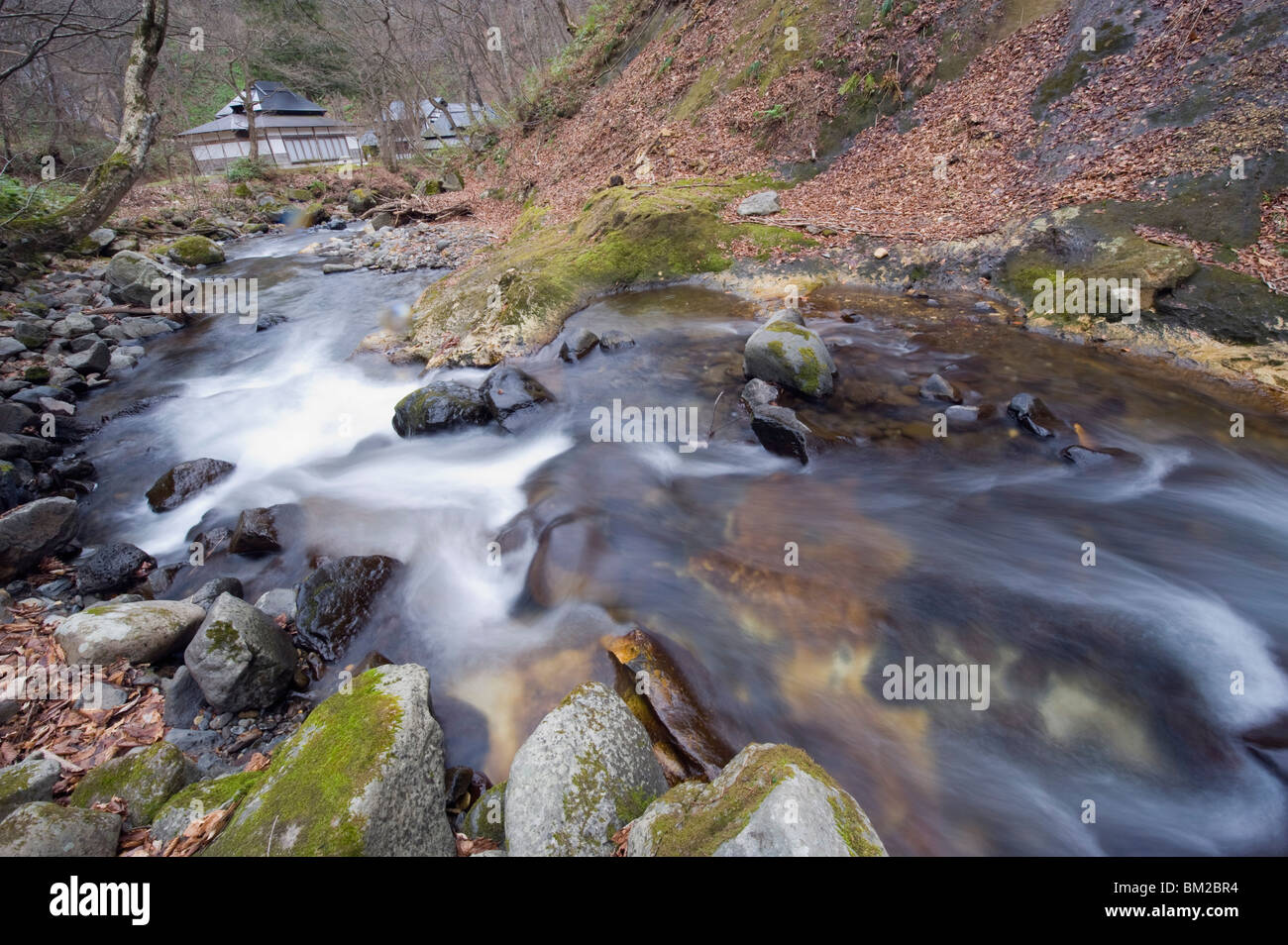 Aoni Onsen Hot Spring Resort, nella prefettura di Aomori, Giappone Foto Stock