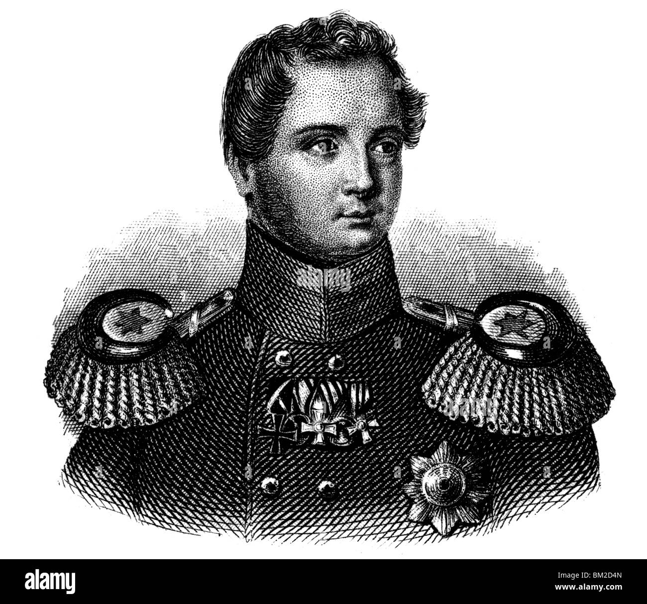 Federico Guglielmo IV di Prussia Foto Stock