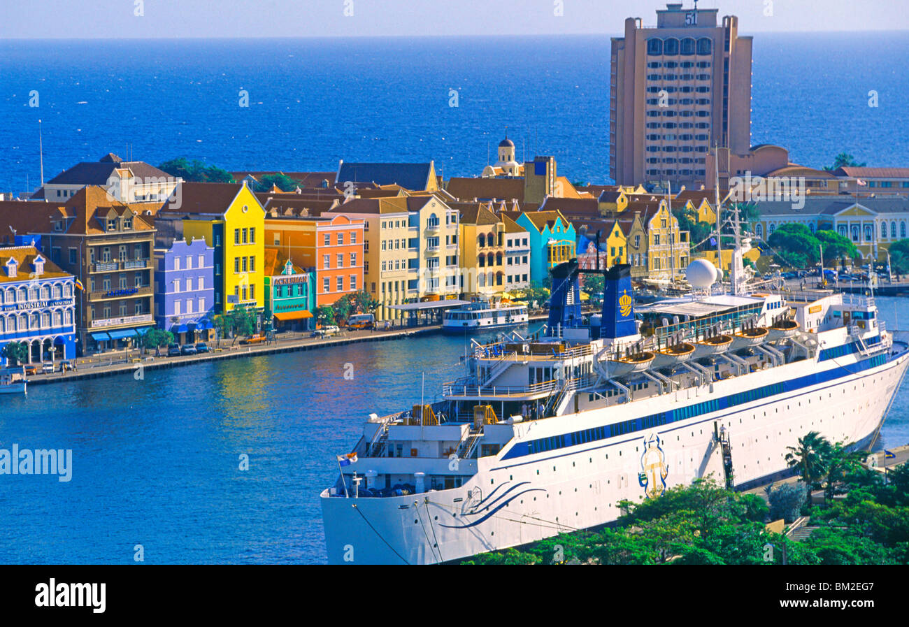 Willemstad, Curacao, Antille olandesi, dei Caraibi Foto Stock
