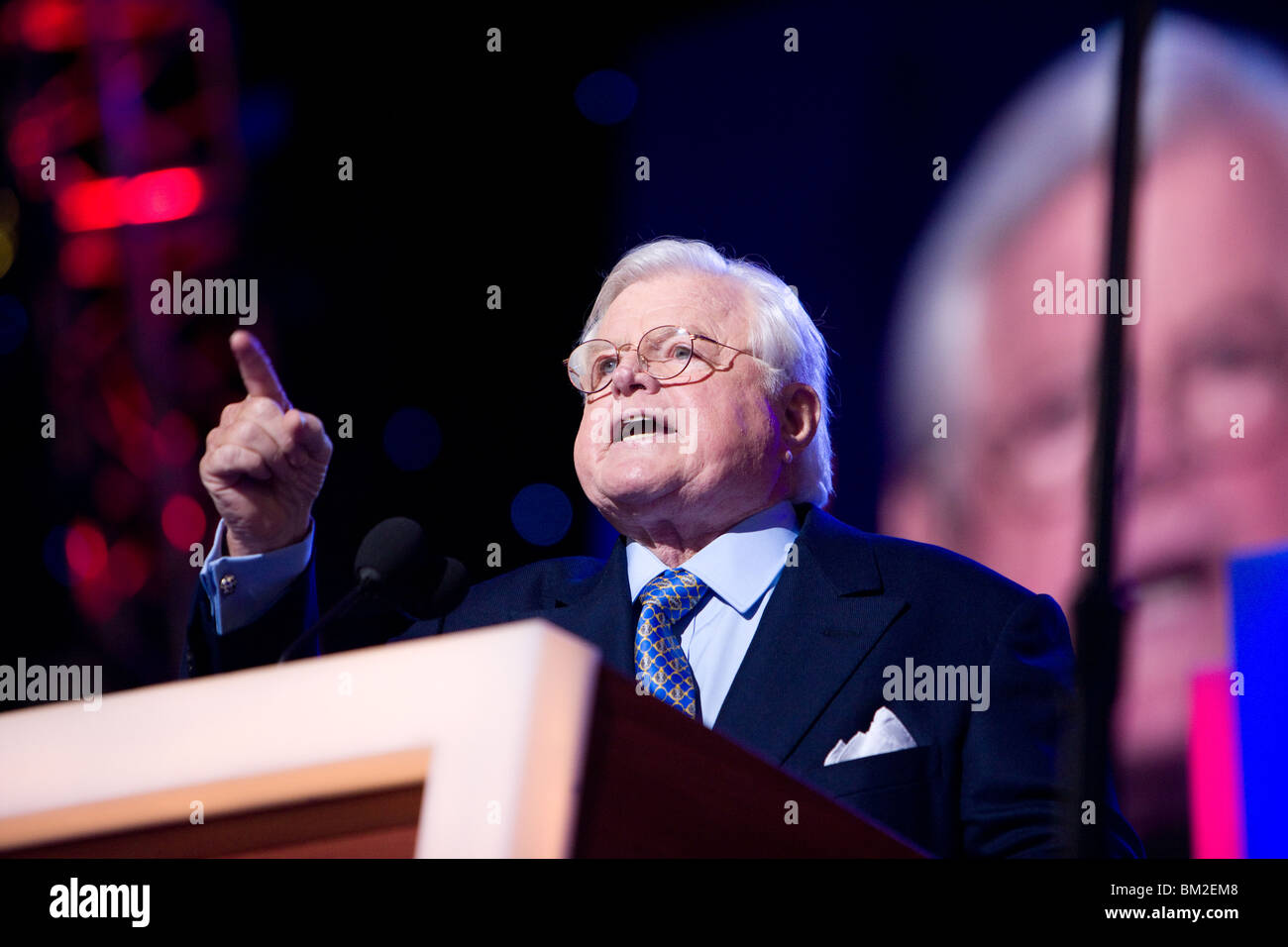 Ted Kennedy Foto Stock