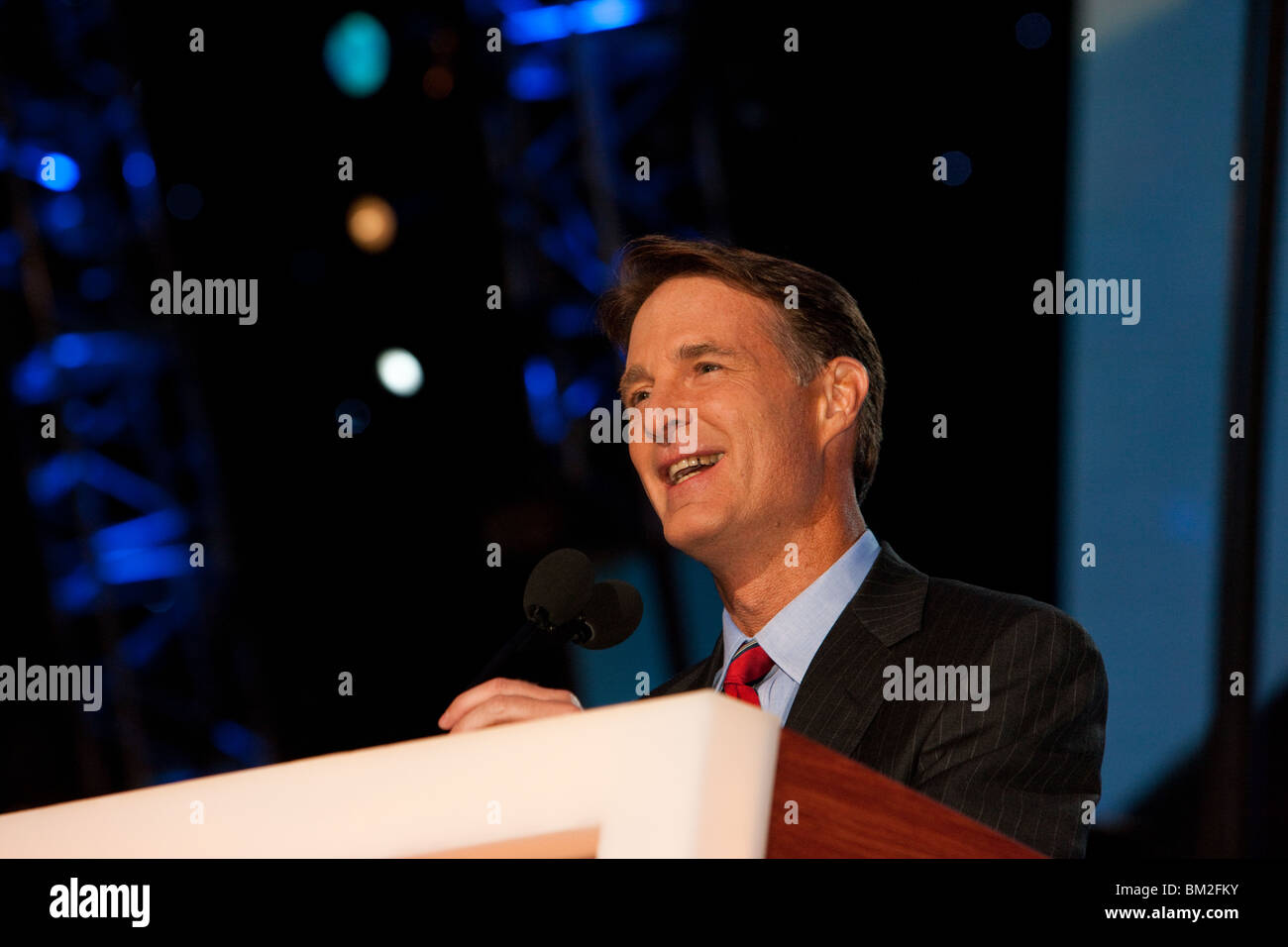 Evan Bayh Foto Stock