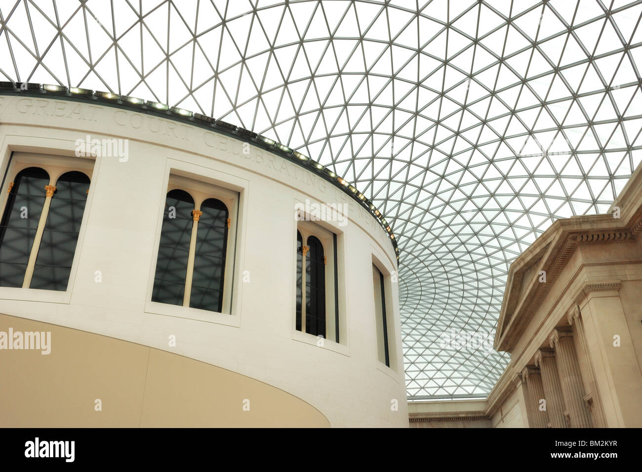 La Great Court del British Museum - Londra, Inghilterra Foto Stock
