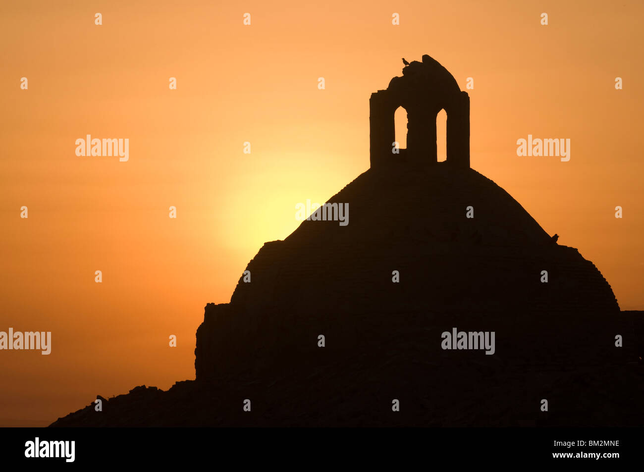 Cupola della moschea di al tramonto, Bukhara, Uzbekistan Foto Stock