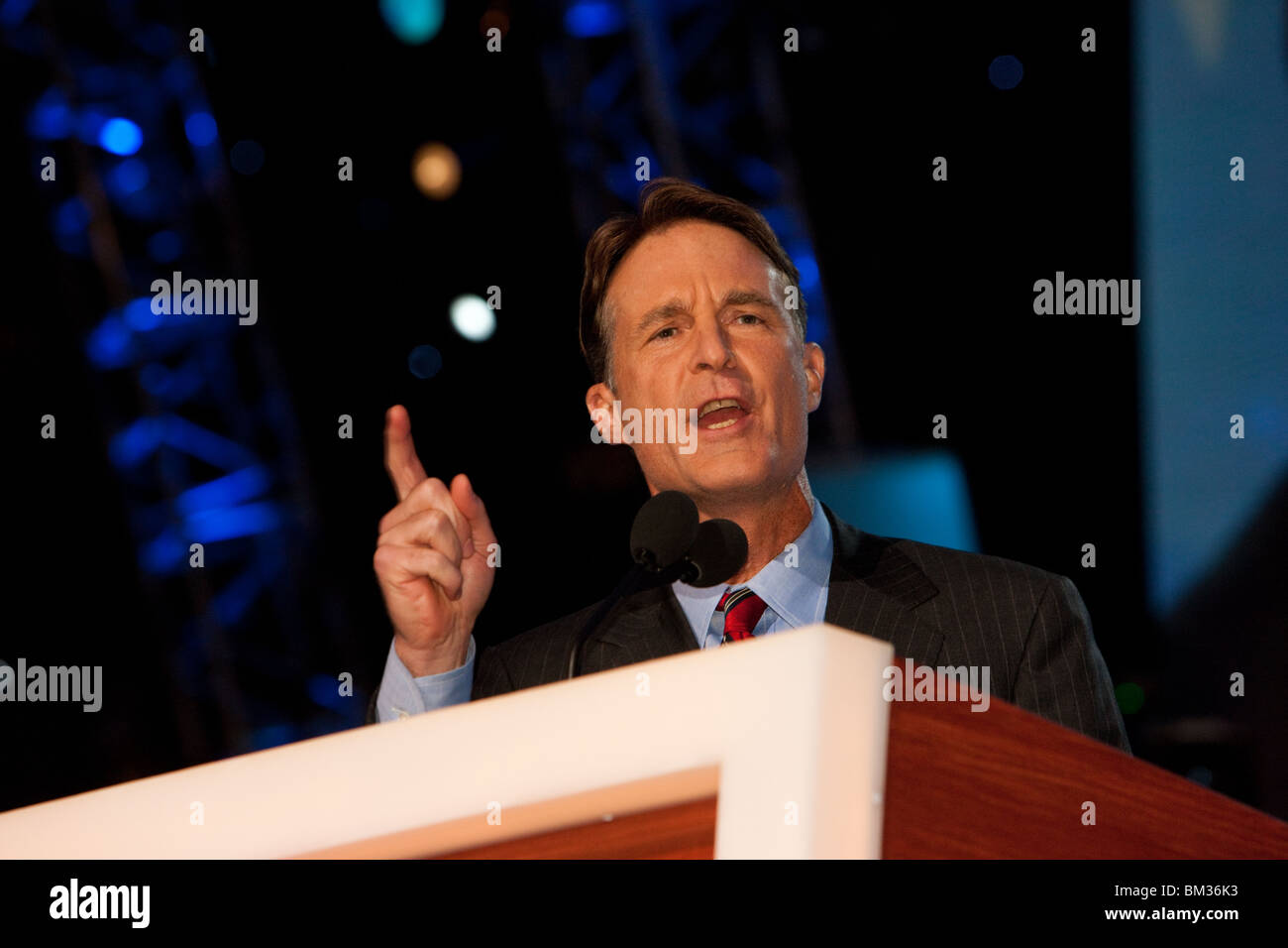 Evan Bayh Foto Stock
