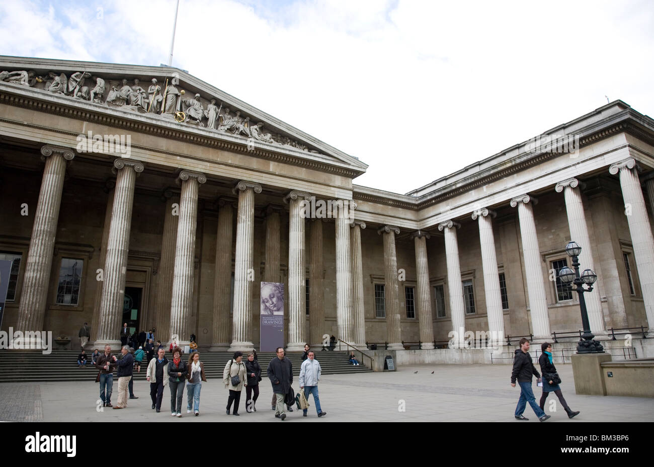 Il British Museum a Bloomsbury, Londra Foto Stock