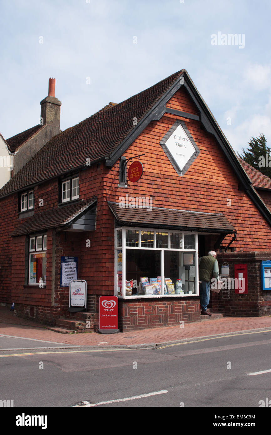 Negozio di paese e Post Office Ditchling East Sussex Regno Unito Foto Stock