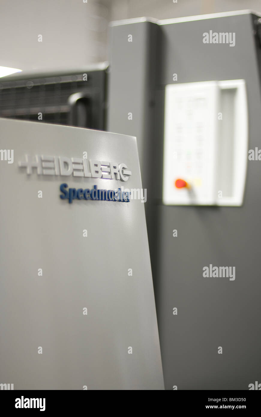 Heidelberg speedmaster sheetfed stampa offset Foto Stock