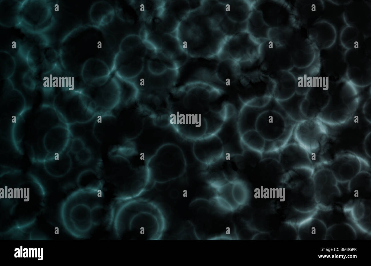 Cella di microscopici organismi come un'arte astratta Foto Stock