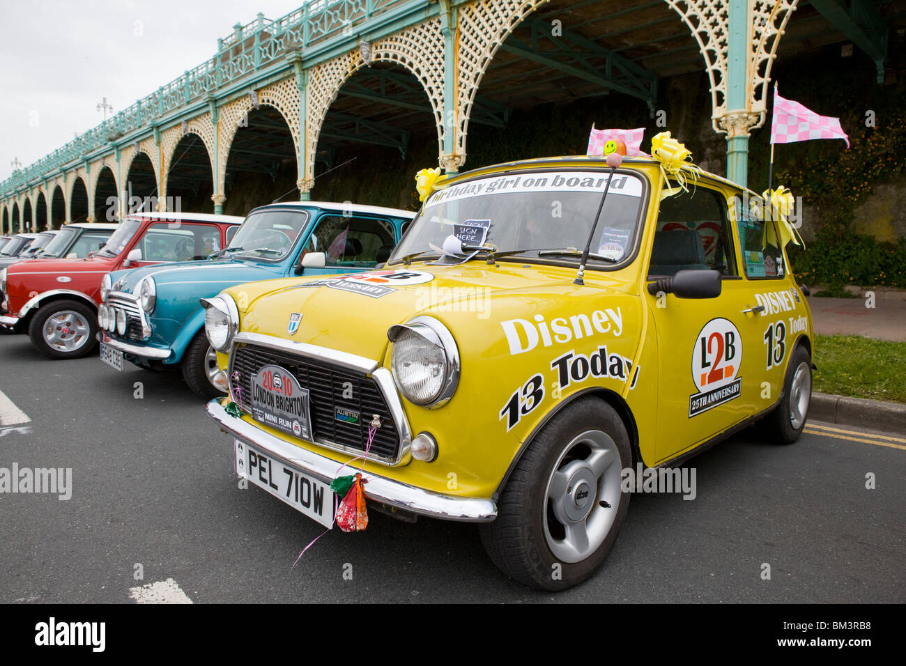 Londra a Brighton mini run. Foto Stock