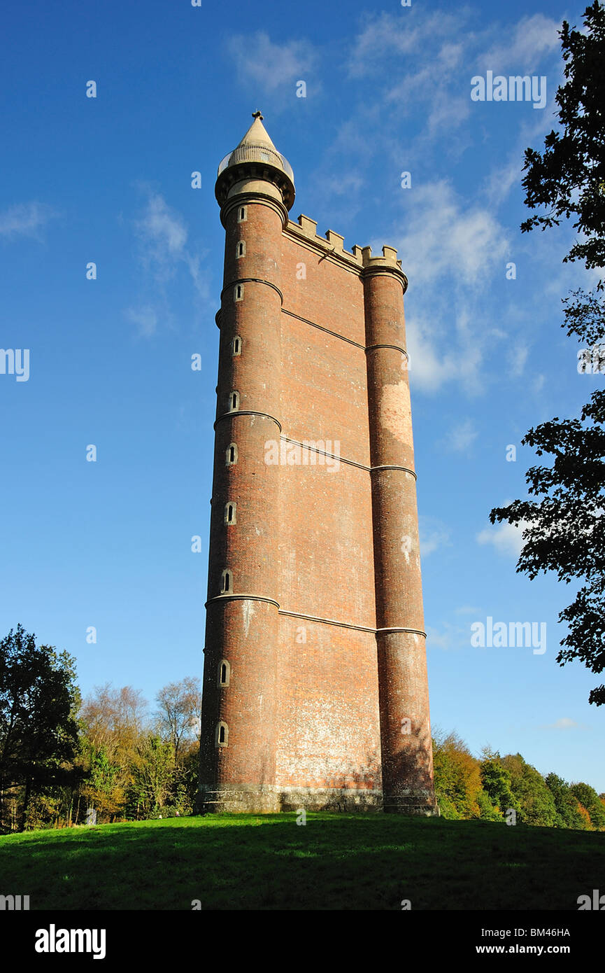 Alfred's Tower vicino Stourton WILTSHIRE REGNO UNITO Foto Stock