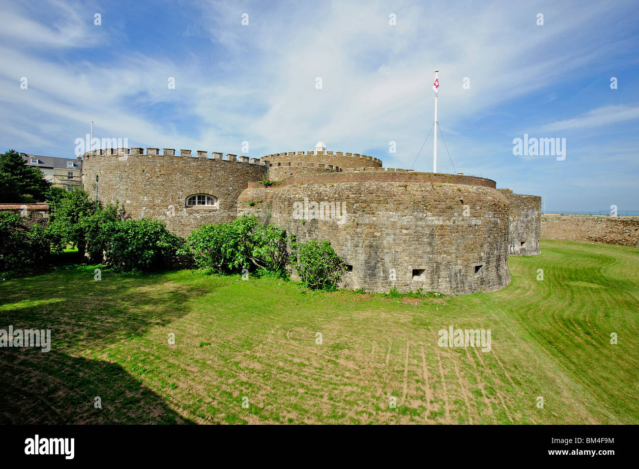 Trattare il castello di Dover nel Kent Foto Stock