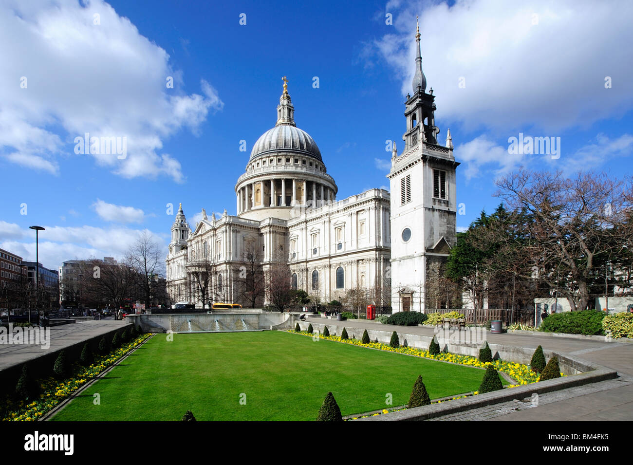 La Cattedrale di St Paul, Londra, Regno Unito Foto Stock