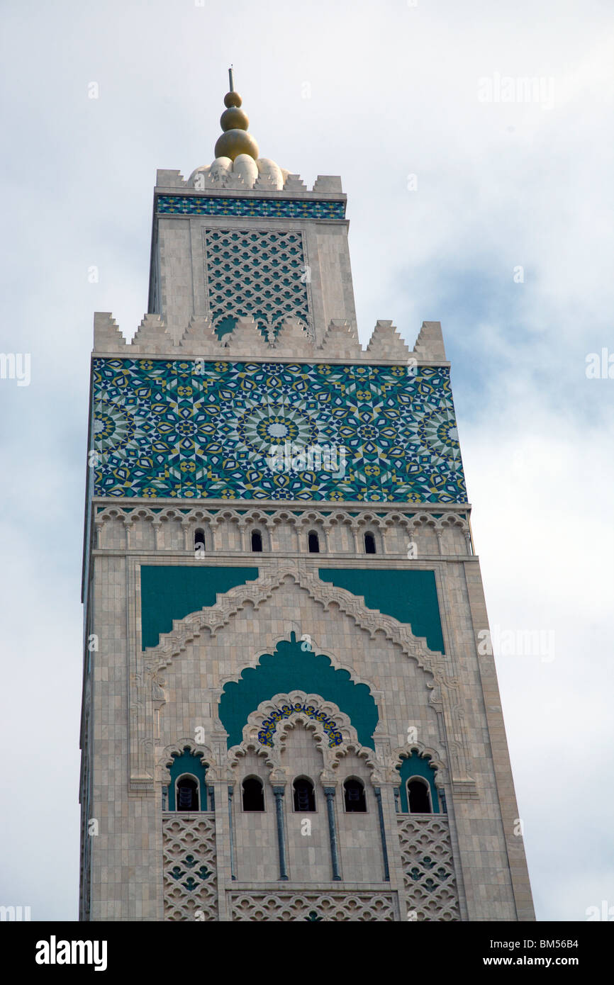 Moschea di Hassan II a Casablanca Foto Stock