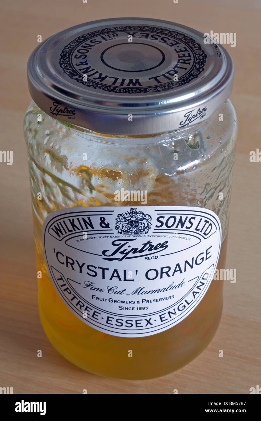 Wilkin e figli Crystal marmellata di arance Foto Stock