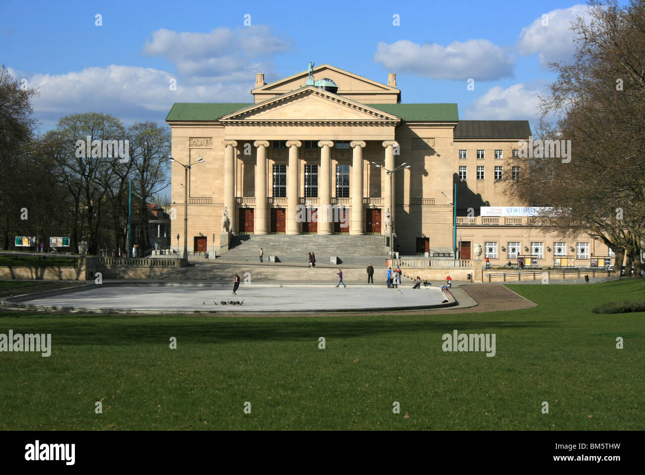 Operahouse a Poznan, Polonia Foto Stock