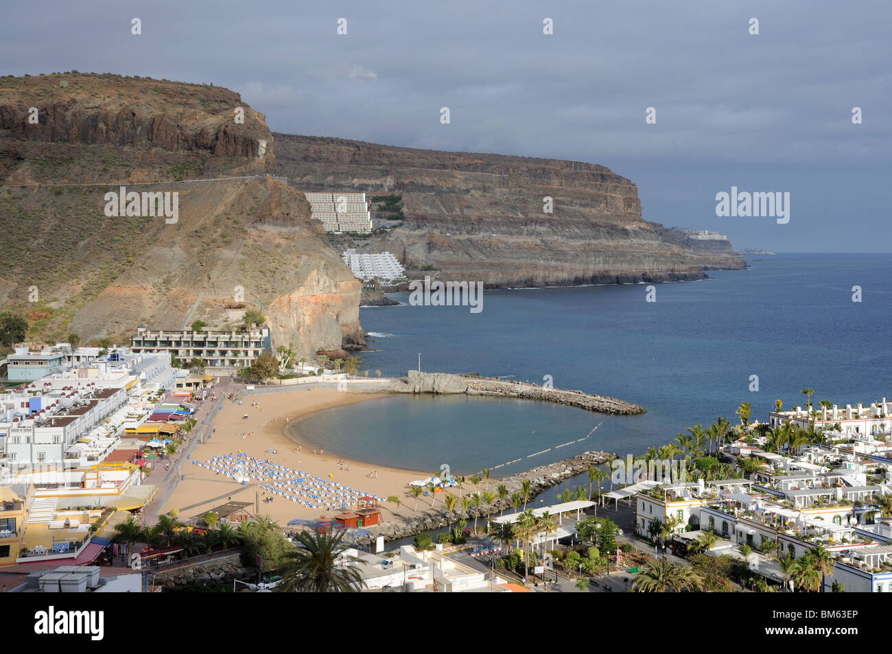 Puerto de Mogan, Grand Isola Canarie Spagna Foto Stock