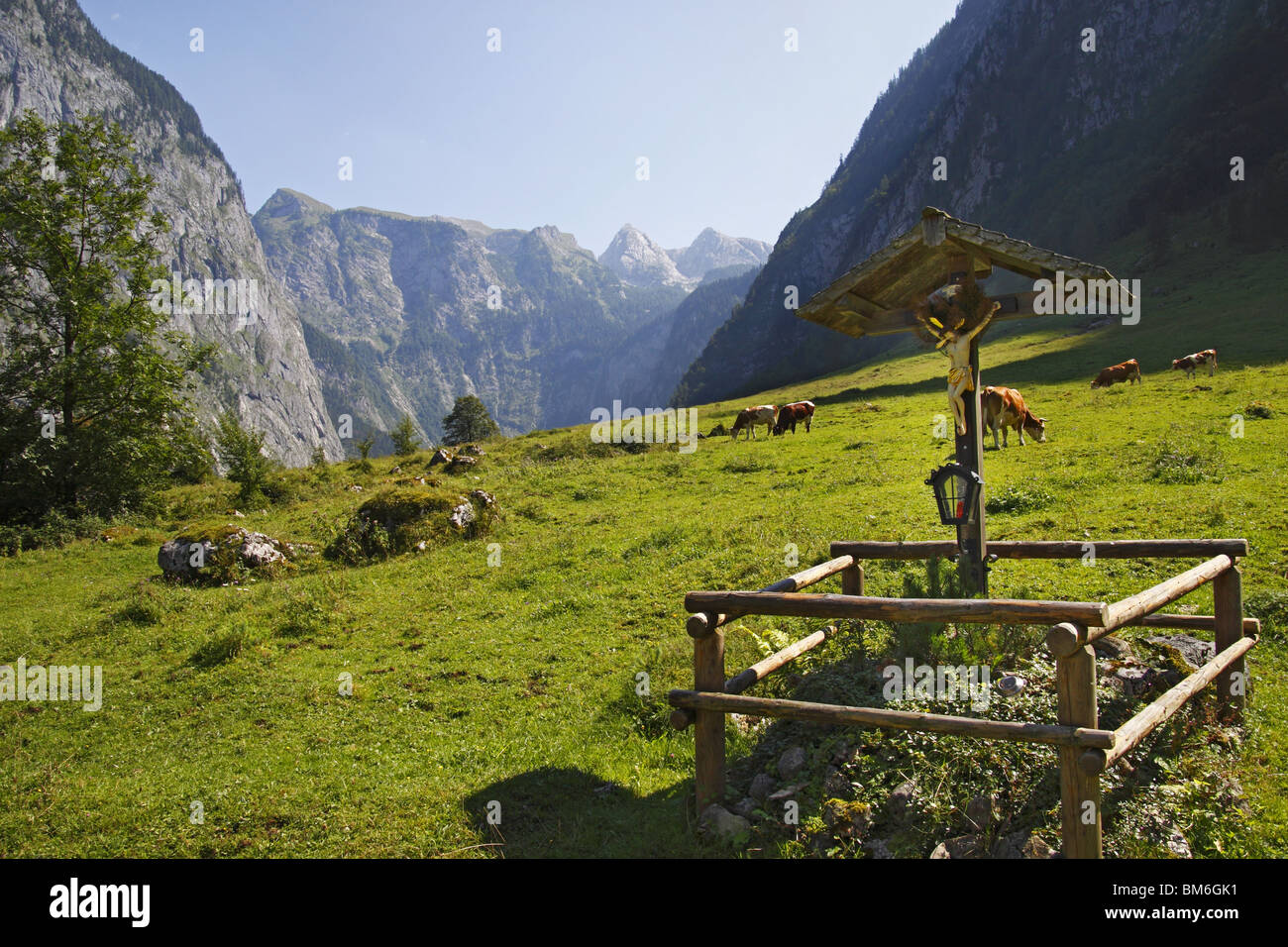 Alpi, montagne, Berchtesgaden, Königssee Foto Stock