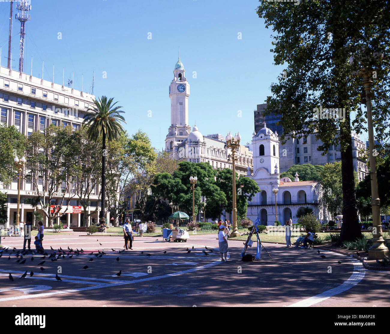 Plaza de Mayo, Buenos Aires, Argentina Foto Stock