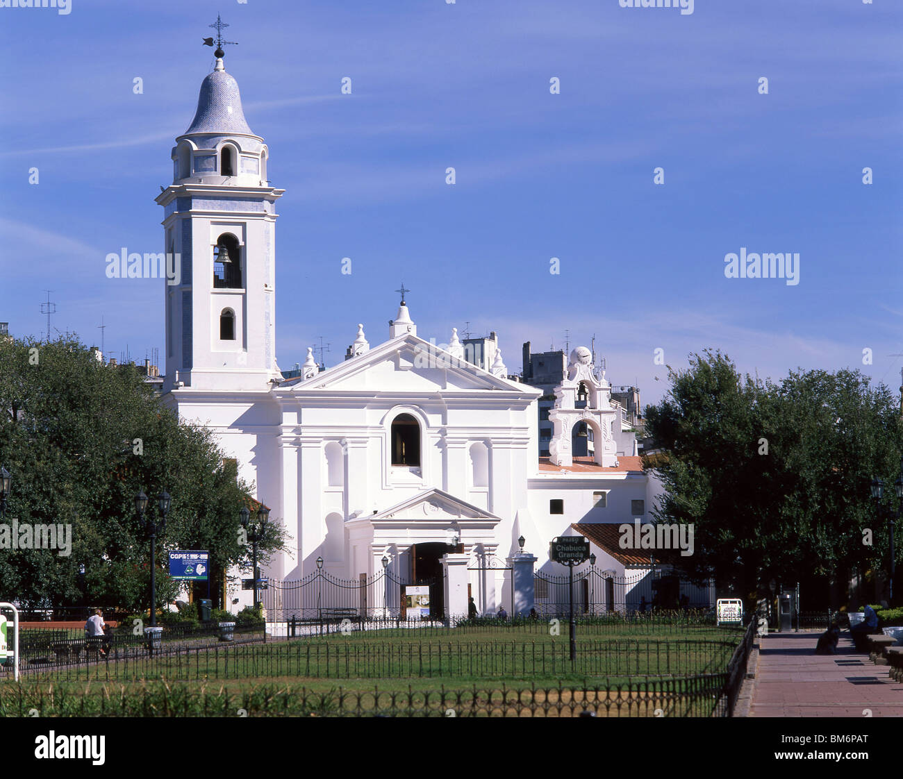 Inglesia de Nuestra Senora de Pilar, quartiere Recoleta, Buenos Aires, Argentina Foto Stock