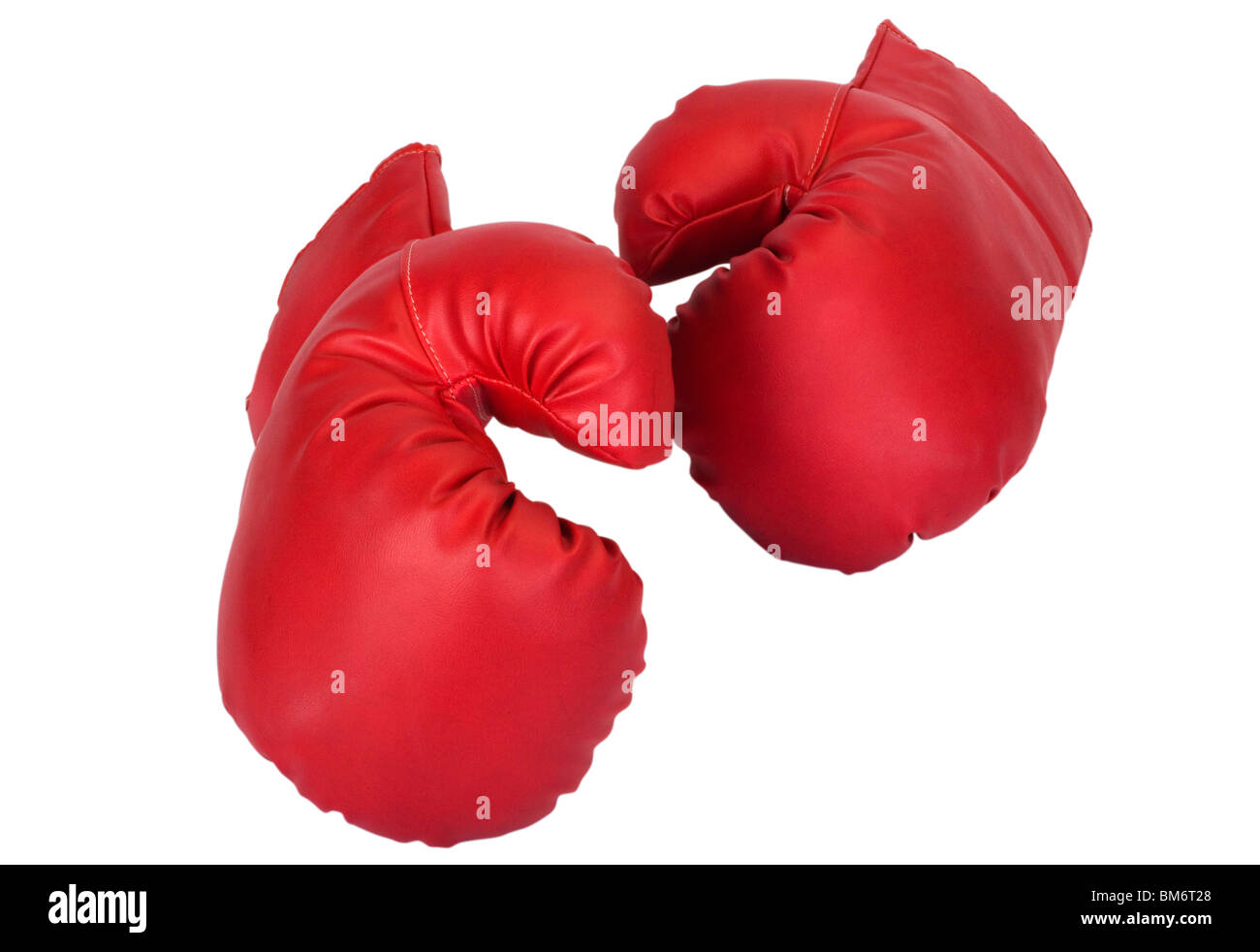 Close-up di un paio di guanti da boxe Foto Stock