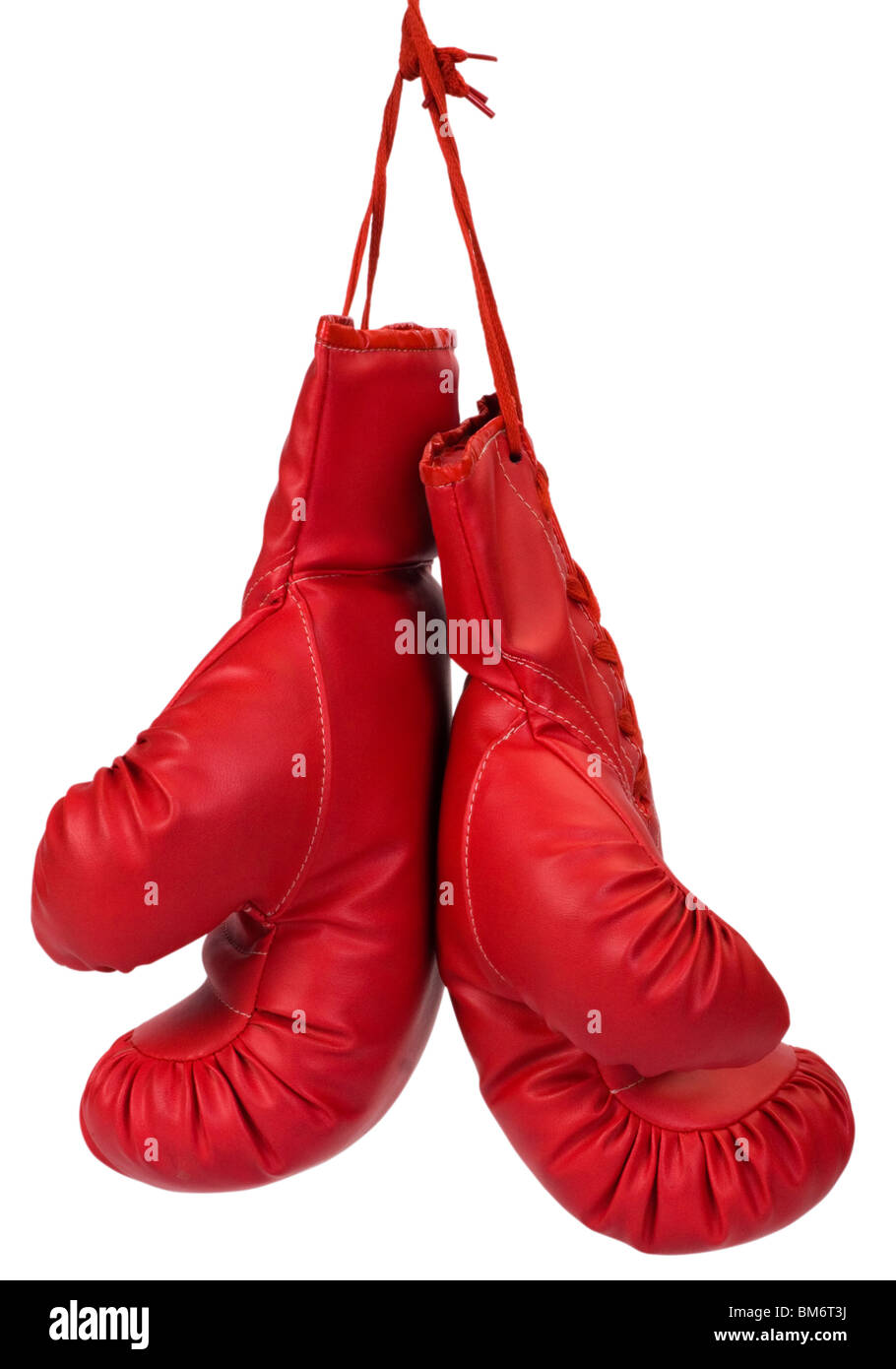 Close-up di un paio di guanti da boxe Foto Stock