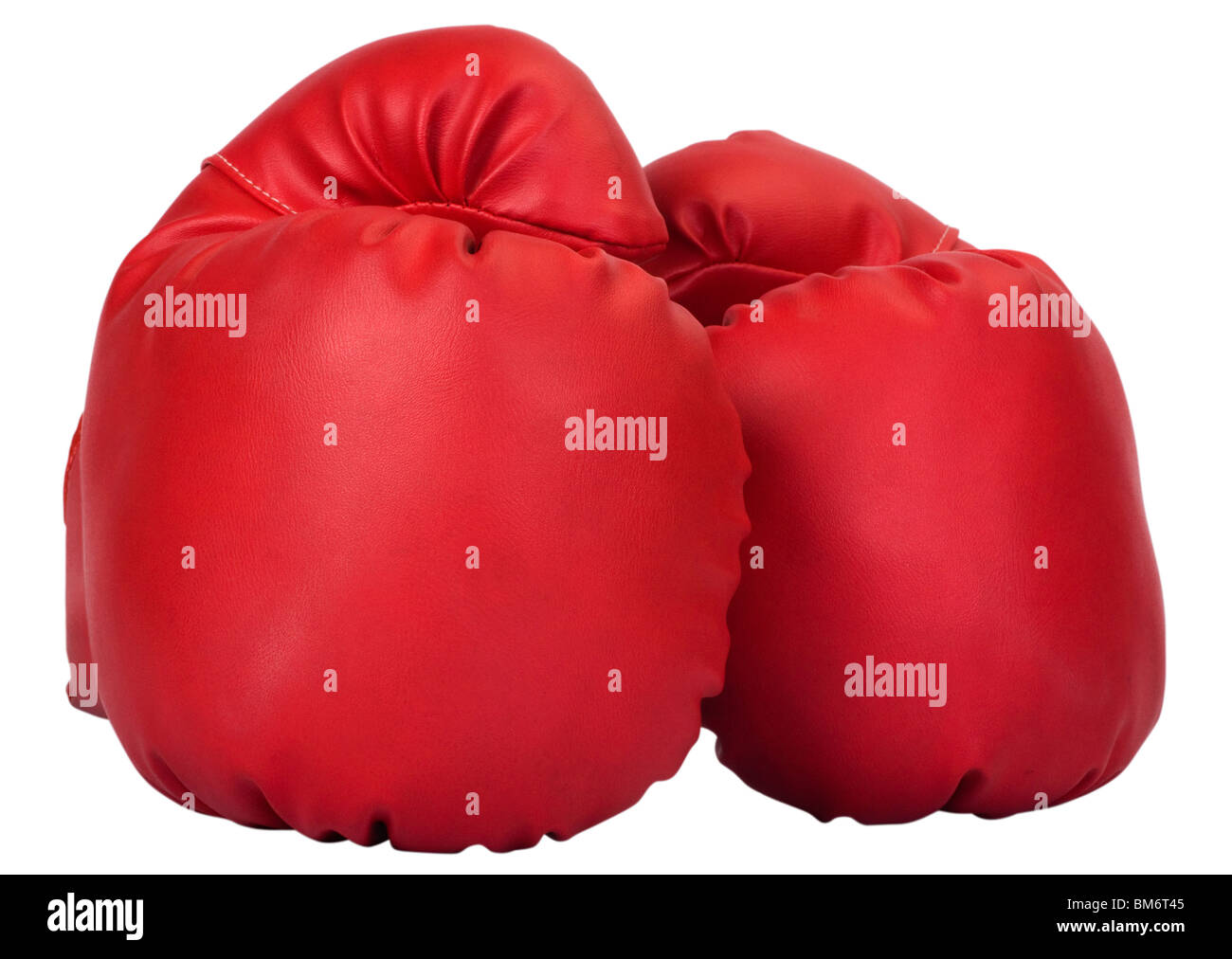 Close-up di un paio di guanti da boxe Foto Stock