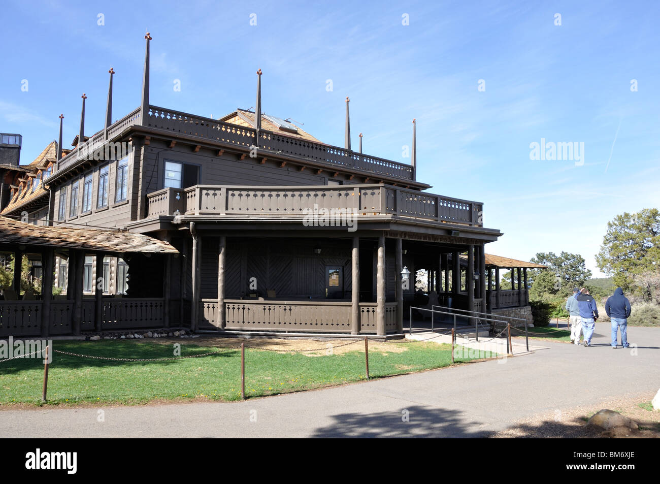 Parco Nazionale del Grand Canyon, Arizona, Stati Uniti d'America - El Tovar hotel Foto Stock