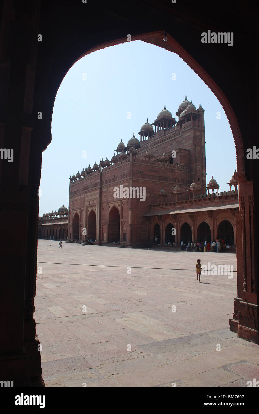Fatehpur Sikri India antica capitale Foto Stock