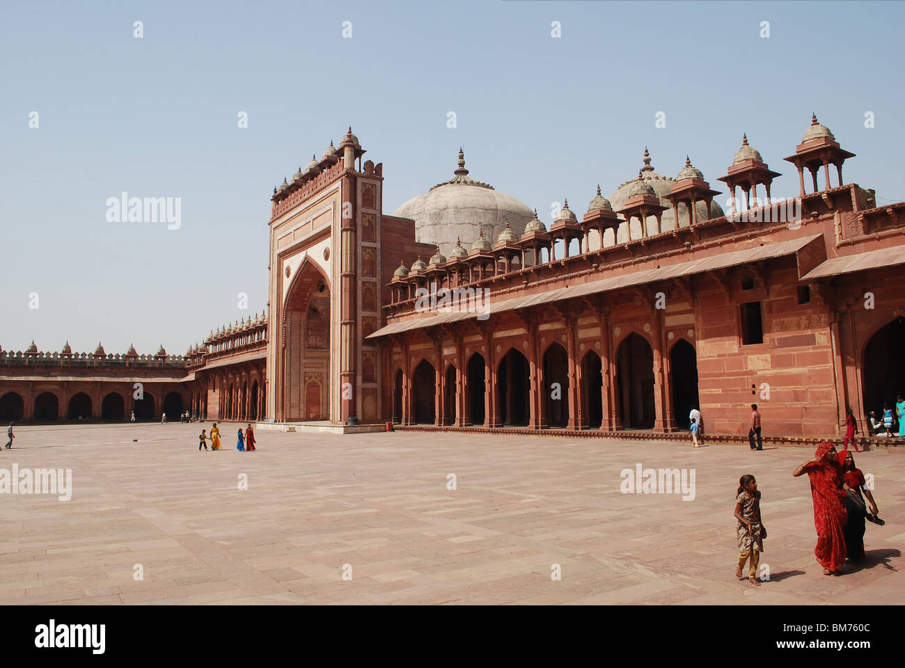 Fatehpur Sikri India antica capitale Foto Stock