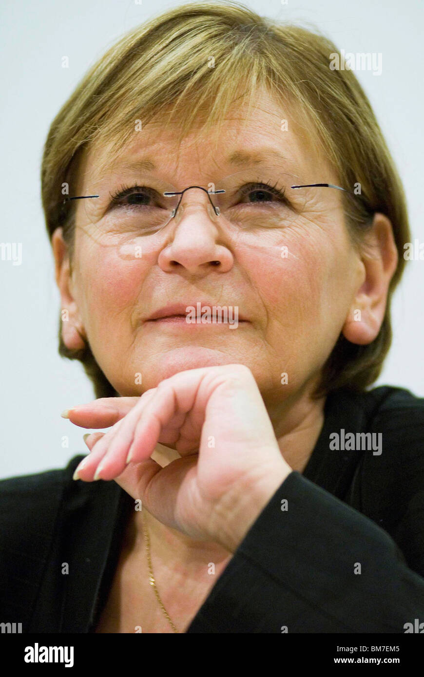 Lione (69) : Ministro Buffet per una visita ufficiale a Lione, 2008 Foto Stock