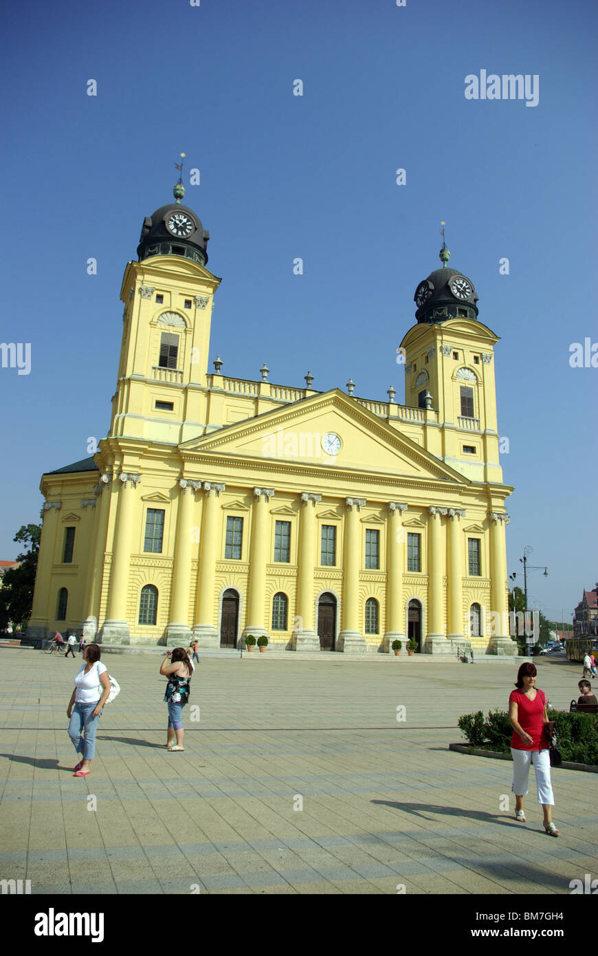 Ungheria : i protestanti chiesa grande (Nagytemplom) di Debrecen Foto Stock