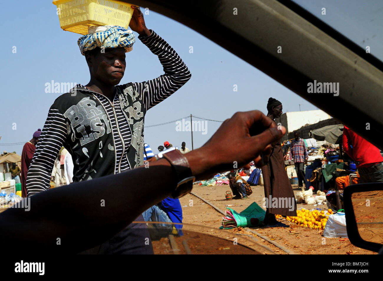 Il Senegal, Dakar : mercato Foto Stock