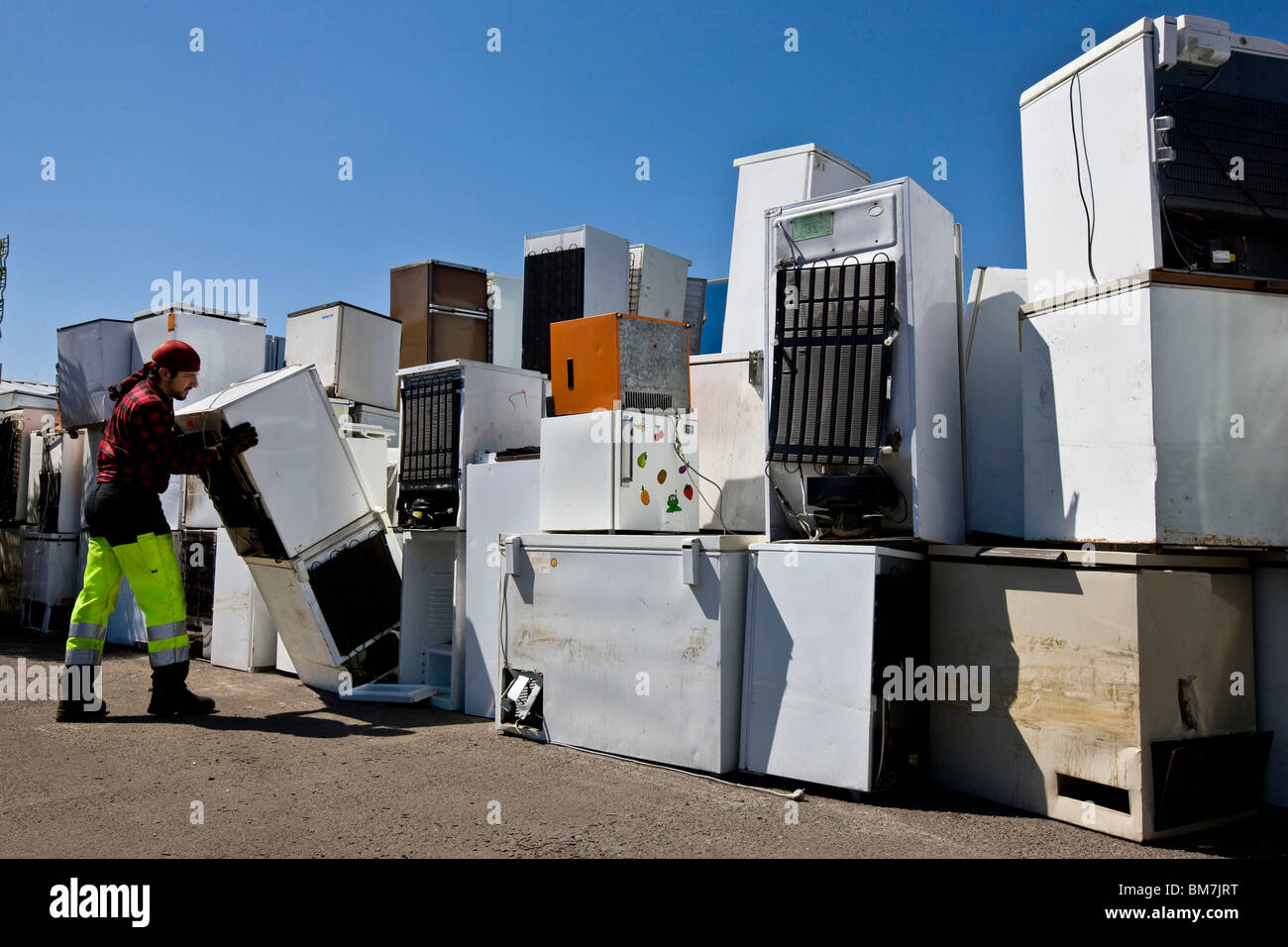 Somergie impianto di trattamento dei rifiuti a Metz (57) Foto Stock