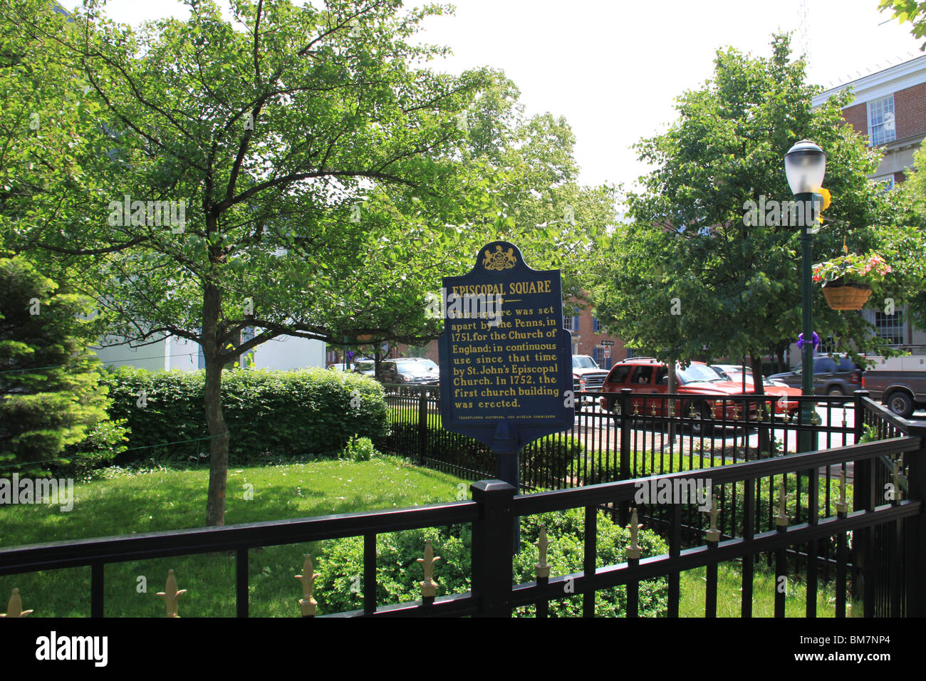 Nel cuore della Pennsylvania, Carlisle si trova a Cumberland County. Foto Stock