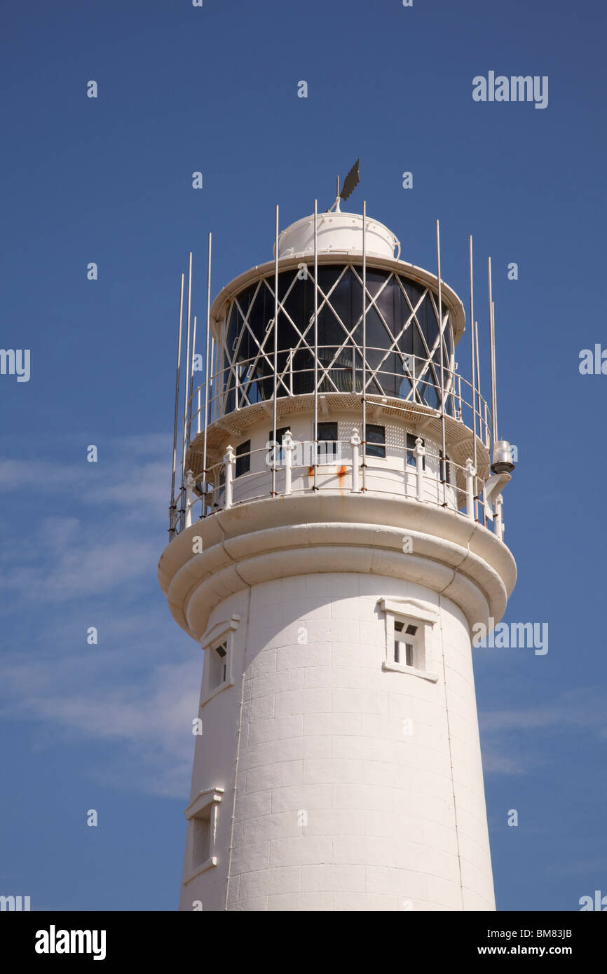 Faro di Flamborough Head, Yorkshire. Inghilterra Foto Stock