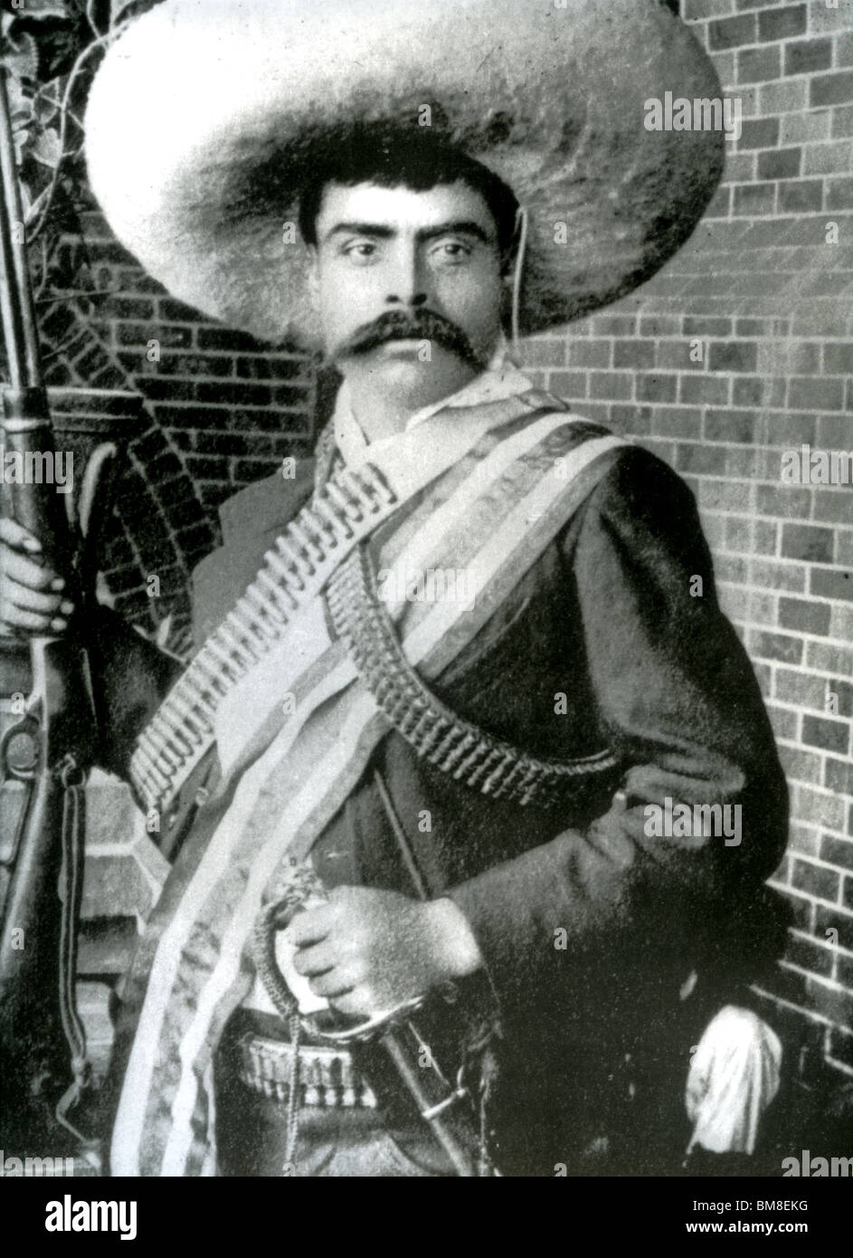 EMILIANO ZAPATA - rivoluzionario messicano (1879-1919) Foto Stock