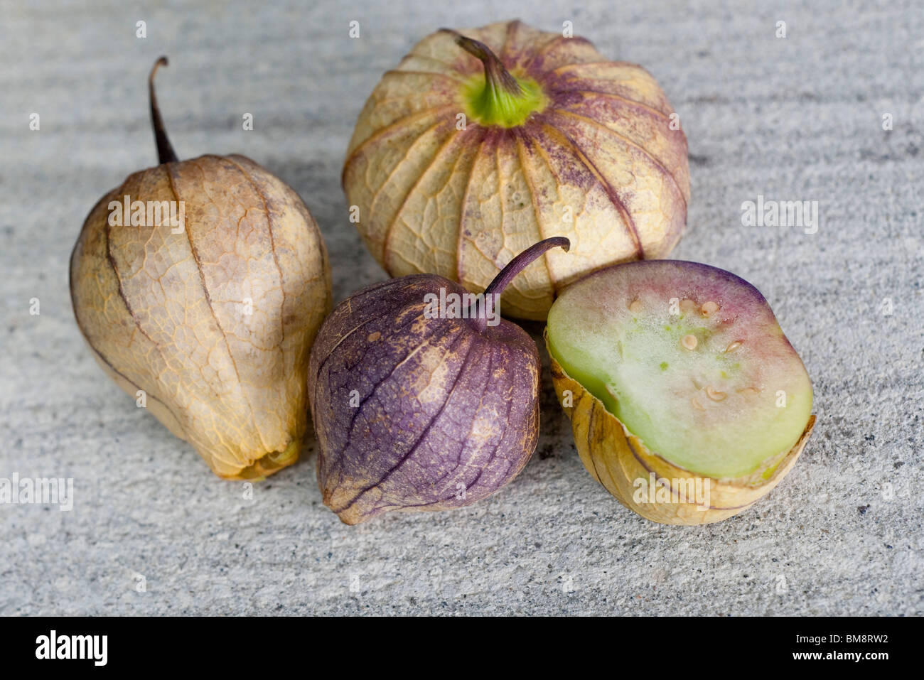 Tomatillos Foto Stock